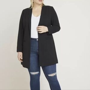 Eloquii Long Essential Blazer
